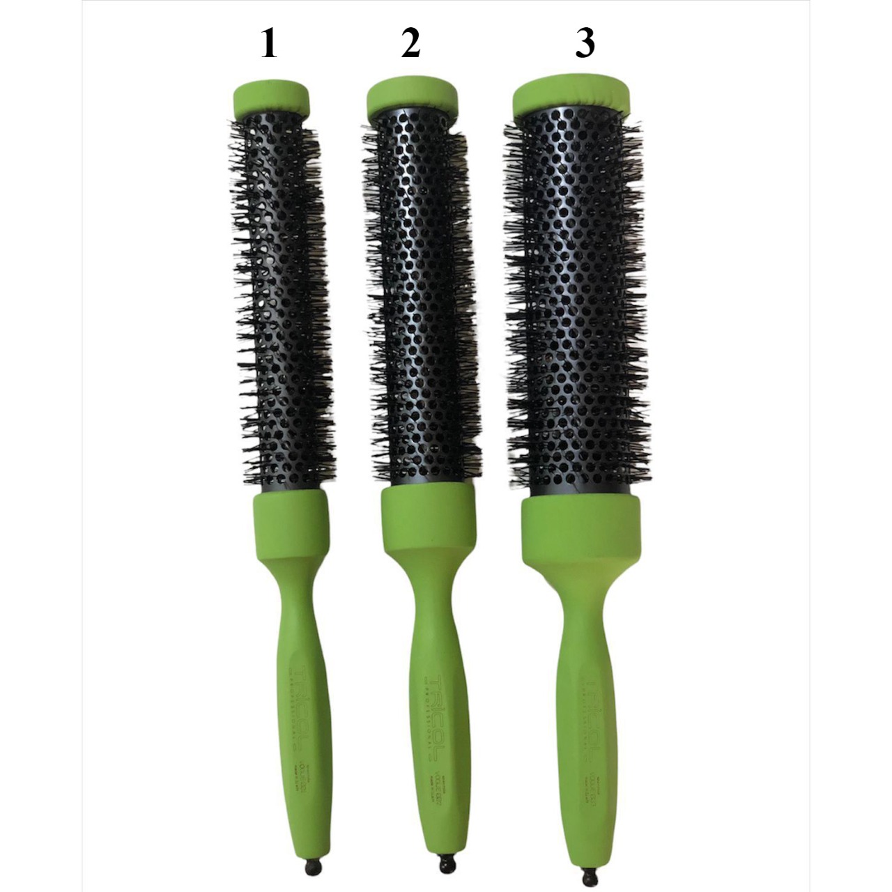 Hair Brush Tricolor
